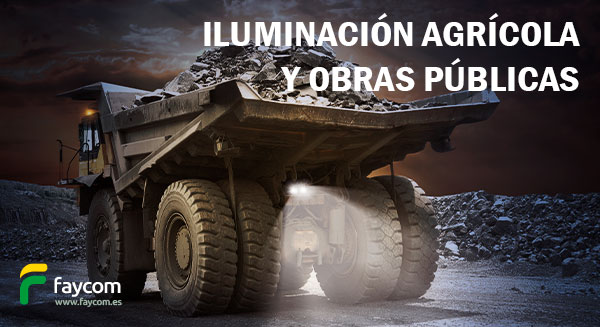Iluminación agrícola y obra pública - Faycom
