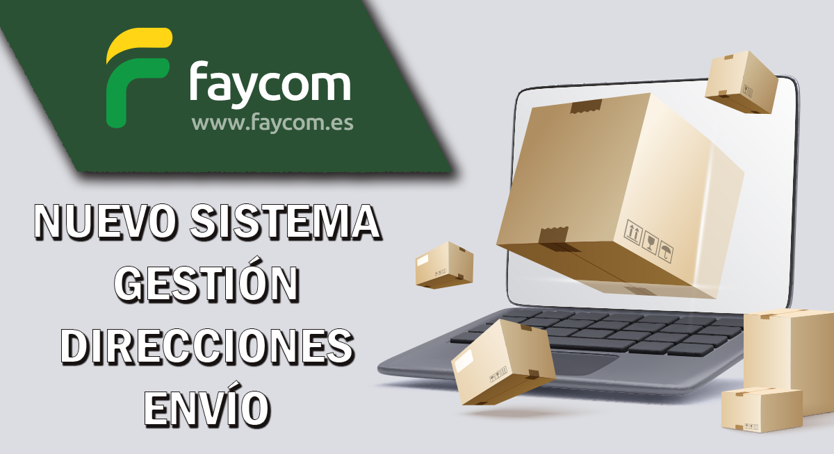 Nuevo sistema de Gestión de direcciones de envío Web