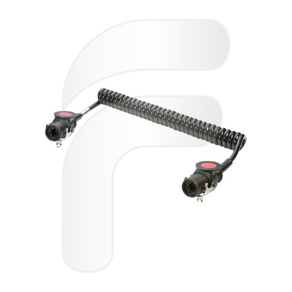 ESPIRAL ELÉCTRICA JAEGER EURO E6 ABS-EBS 7 POLOS 50 MM, LONGITUD 4,5M