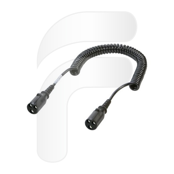 ESPIRAL ELÉCTRICA CONECTORES INYECTADOS 3 PINES HEMBRA ESPECIAL PLATAFORMAS 4M