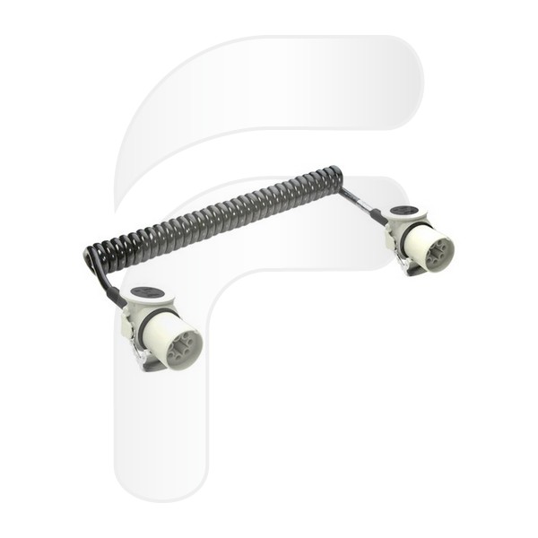 ESPIRAL ELÉCTRICA CONECTOR 7 PINES HEMBRA ESPECIAL PLATAFORMAS 3,5M