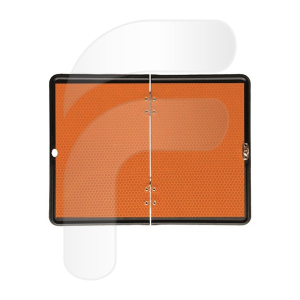 PLACA V11 PLEGABLE VERTICAL NIDO ABEJA 400X300MM INOX