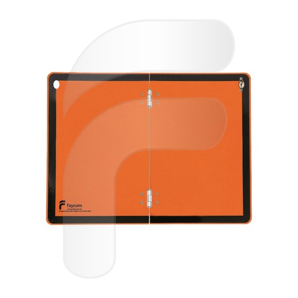 PLACA ADR PLEGABLE VERTICAL 400 X 300 MM FA101183