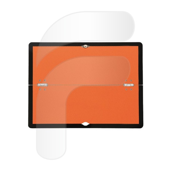 PLACA V-11 PLEGABLE HORIZONTAL NIDO ABEJA 400X300MM INOX