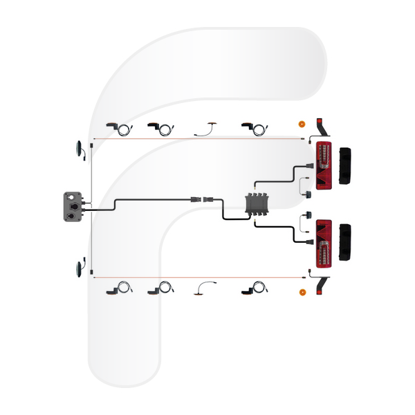 KIT INTERMITENTE CON PILOTOS CISTERNA R48 LED