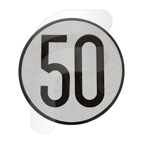 Cofan 199007 Placa de Velocidad Homologada 35
