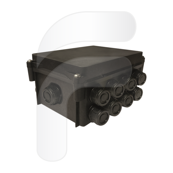CONNECTION BOX 16 + 1 WIRE GLAND FITTINGS