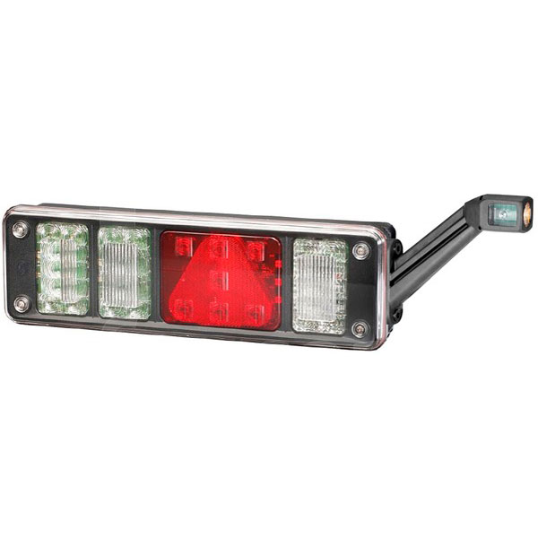 PILOTO TRASERO KRONE LED CON CUERNO DERECHO