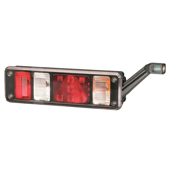 PILOTO TRASERO HÍBRIDO DERECHO CUERNO MATRÍCULA