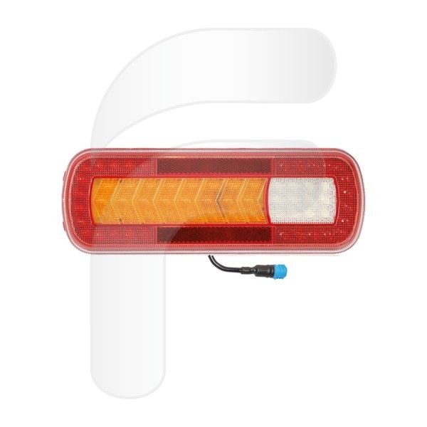 PILOTO TRASERO LED 5 FUNCIONES 12/24V (DINÁMICO) CON CONECTOR