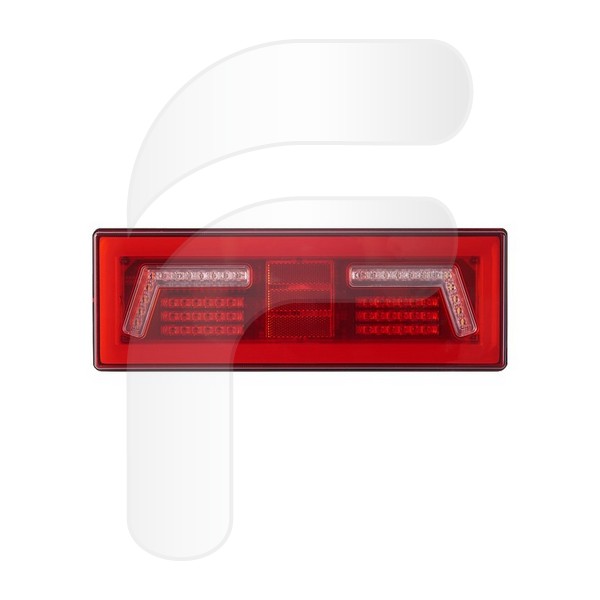 PILOTO TRASERO UNIVERSAL LED DERECHO CON CABLE 30 CM