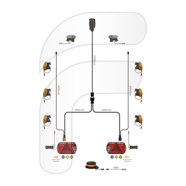 ELECTRICAL KIT ZEUS SERIES LED 