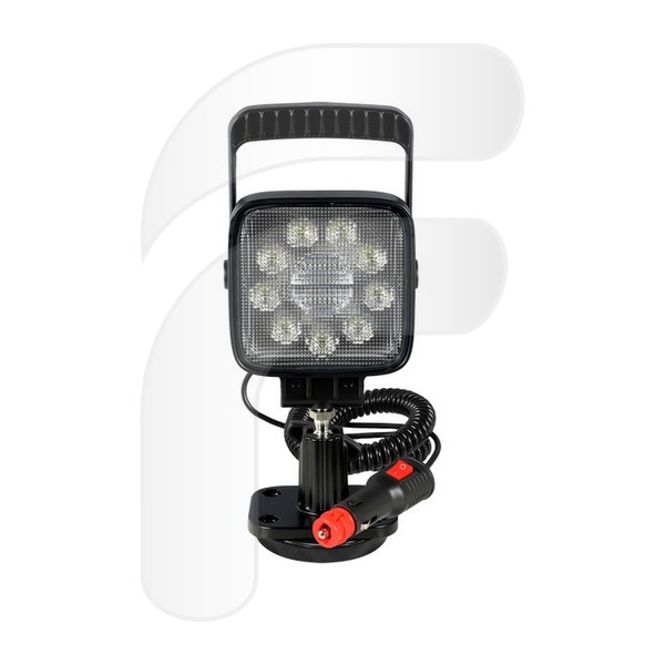 FARO DE TRABAJO LED 12/80V 27W CON SOPORTE RÓTULA, MAGNÉTICO E INTERRUPTOR