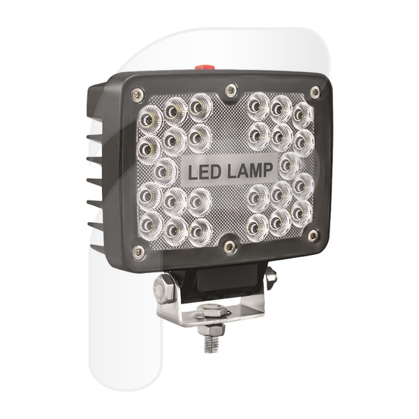 10/80V 26W LED WORK LIGHT WITH SWITCH AND CONNECTOR