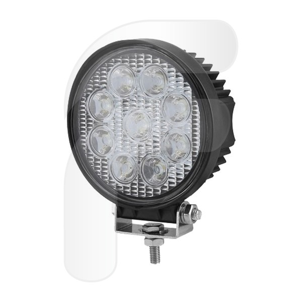 ROUND LED WORK LIGHT 10-110V 2200 LUMENS