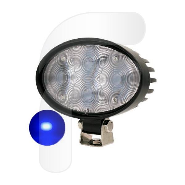 FARO SENTIDO CIRCULACIÓN PUNTO AZUL LED 10/80V 20W