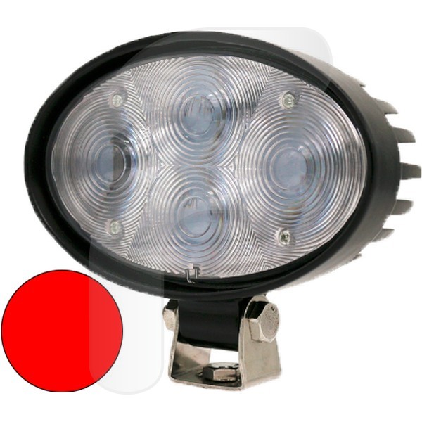 FARO SENTIDO CIRCULACIÓN PUNTO ROJO LED 10/80V 20W
