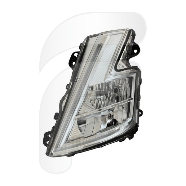 FARO DELANTERO VOLVO FH5 2021 MANUAL CROMADO IZQUIERDO