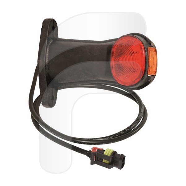 CUERNO ANCHURA LED 12/24V CON CONECTOR SUPERSEAL FA201532