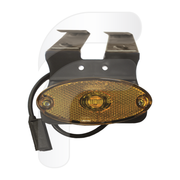  SIGNAL POSITION LAMPS LED SIDE POSITION LIGHT WITH SUPPORT AND CLAMPS 1.5M WIRE