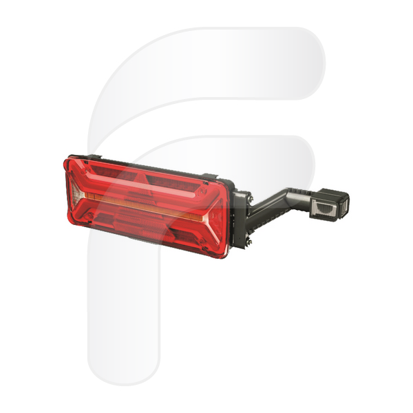 PILOTO TRASERO LED UNIVERSAL ECOLED DERECHO CON CUERNO